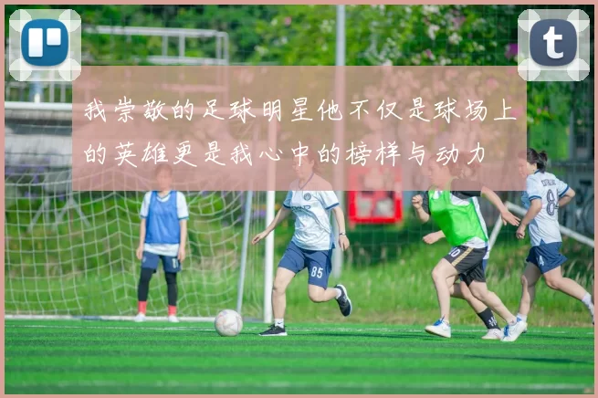 我崇敬的足球明星他不仅是球场上的英雄更是我心中的榜样与动力