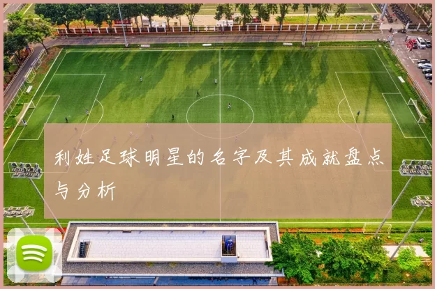 利姓足球明星的名字及其成就盘点与分析